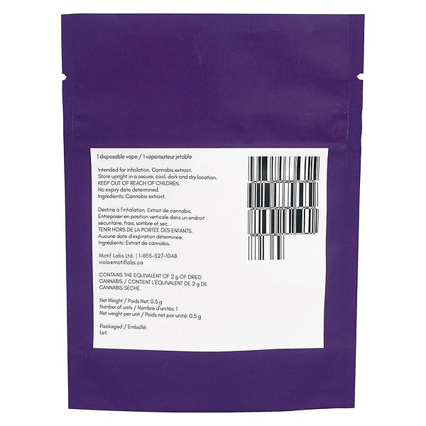 Viola - Bucketz Live Terpene Disposable Pen