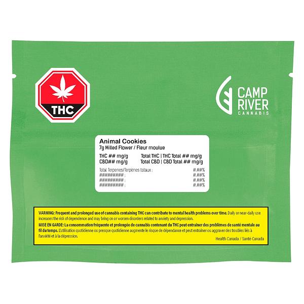 Camp River Cannabis - Animal Cookies Milled Flower