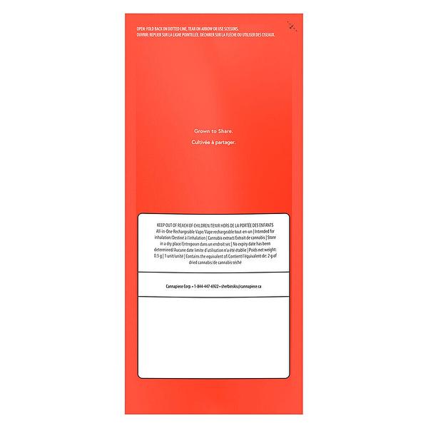 Sherbinskis - Orange Sherbs Live Resin Disposable Pen