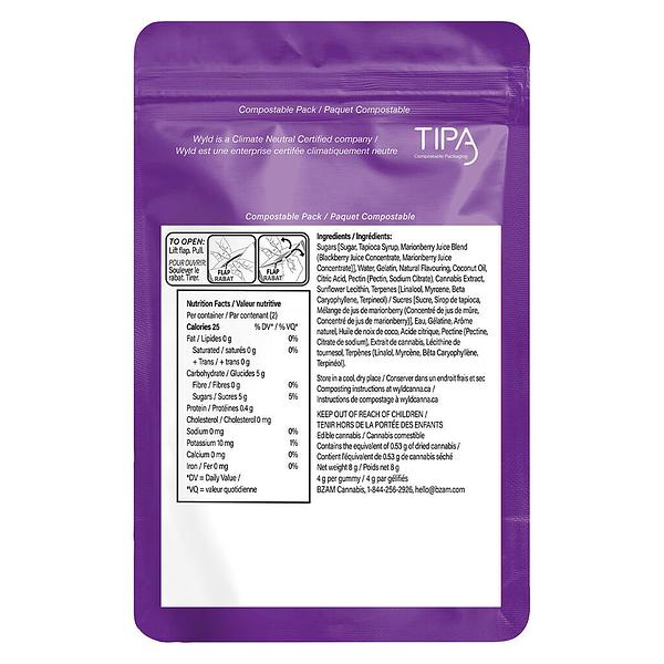 Wyld - Real Fruit Marionberry Soft Chews