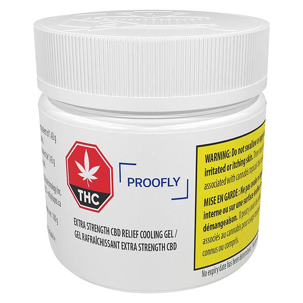 Proofly - Extra Strength Cbd Relief Cooling Gel