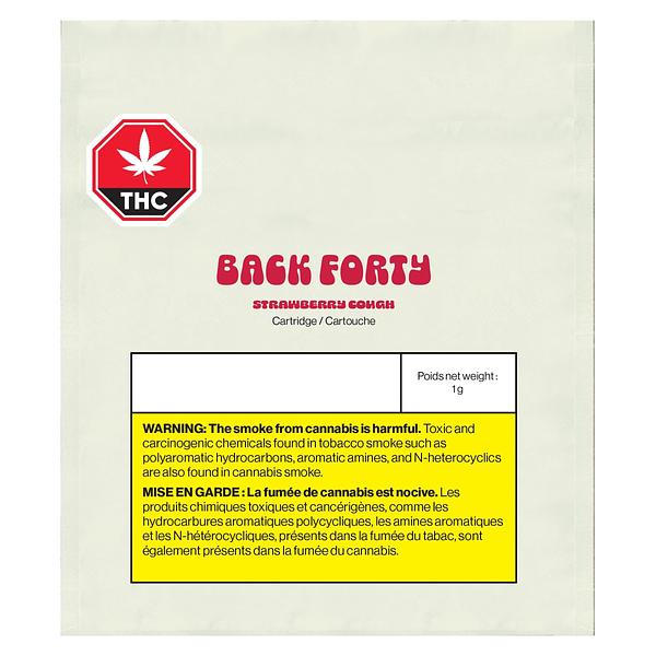Back Forty - Strawberry Cough 510 Thread Cartridge