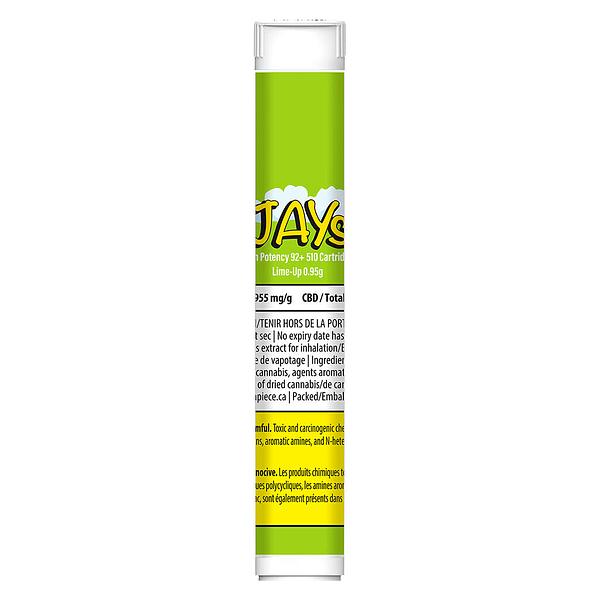 JAYS - High Potency 92+ 510 Thread Cartridge Lime-Up image 2