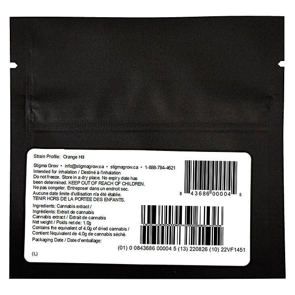 Dab Bods - Orange Hill FSE Shatter 510 Thread Cartridge