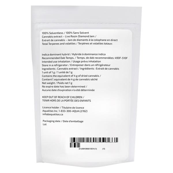 Sauce Rosin Labs - Live Rosin Diamond Jam