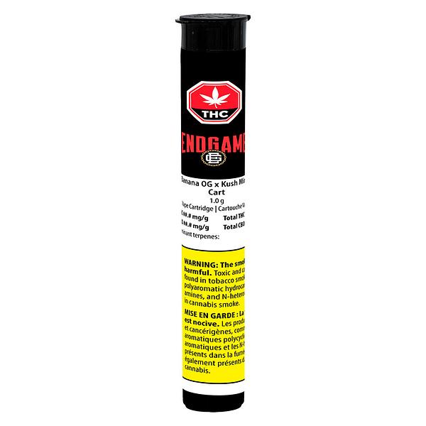 Endgame - Banana Og X Kush Mints 510 Thread Cartridge