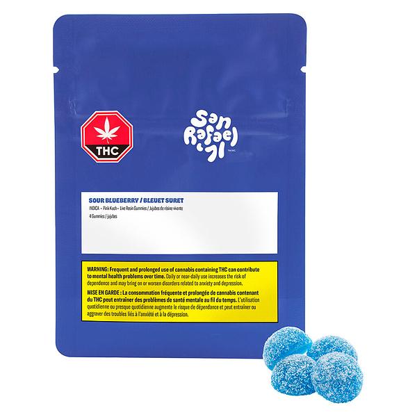 San Rafael '71 - Sour Blueberry Live Resin Gummies