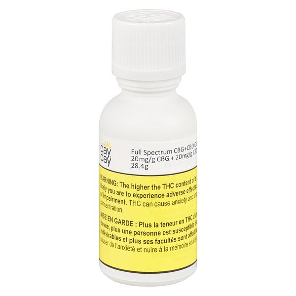 Day Day - Full Spectrum Cbg+Cbd Oil
