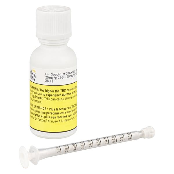 Day Day - Full Spectrum Cbg+Cbd Oil