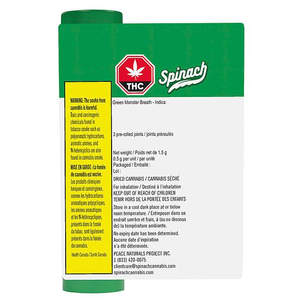 Spinach - Green Monster Breath Pre Roll