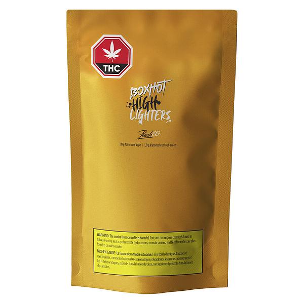 BOXHOT Highlighters - Peach Og All In One Disposable Pen