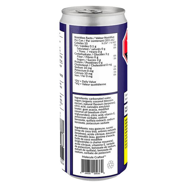 Phresh Strains - Blackberry Kush Sparkling Water