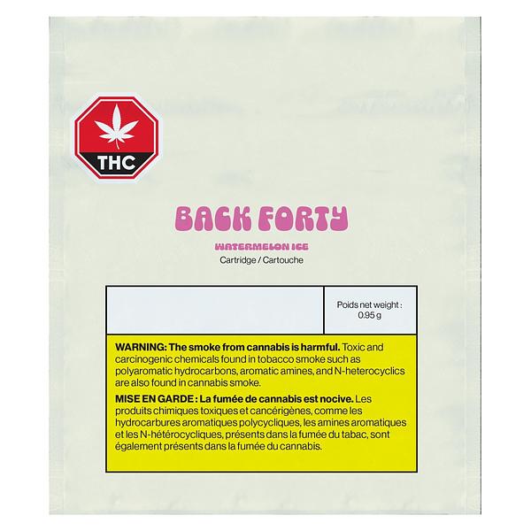 Back Forty - Watermelon Ice 510 Thread Cartridge