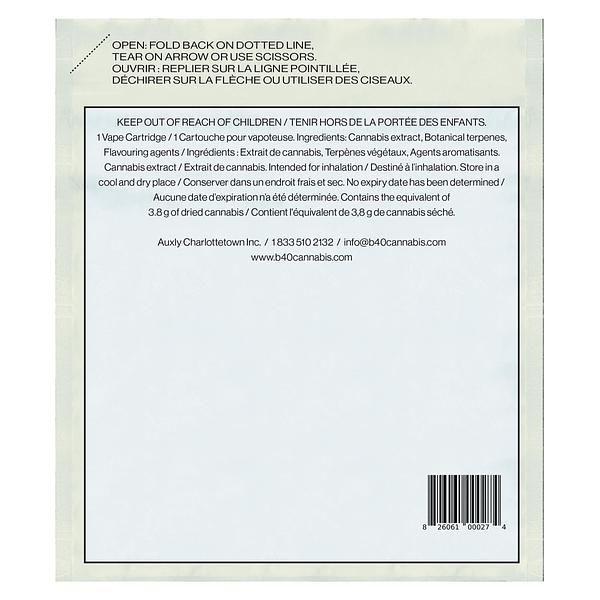 Back Forty - Watermelon Ice 510 Thread Cartridge