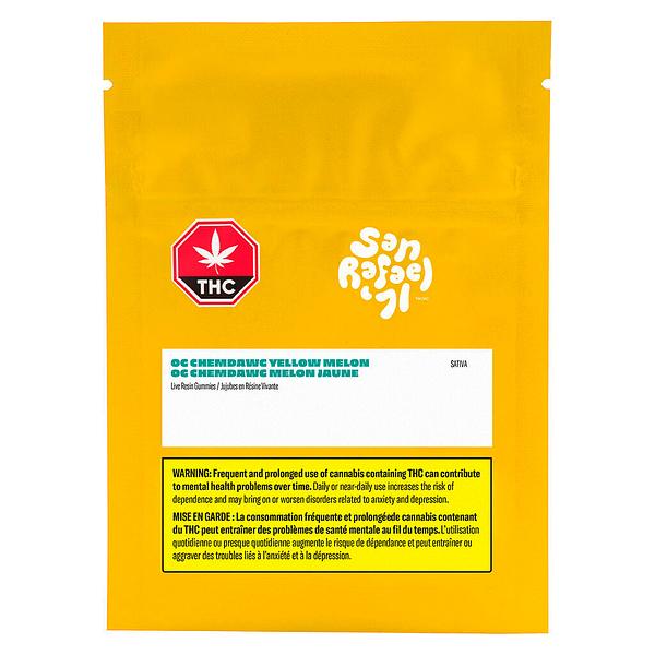 San Rafael '71 - Og Chemdawg Yellow Melon Live Resin Soft Chews