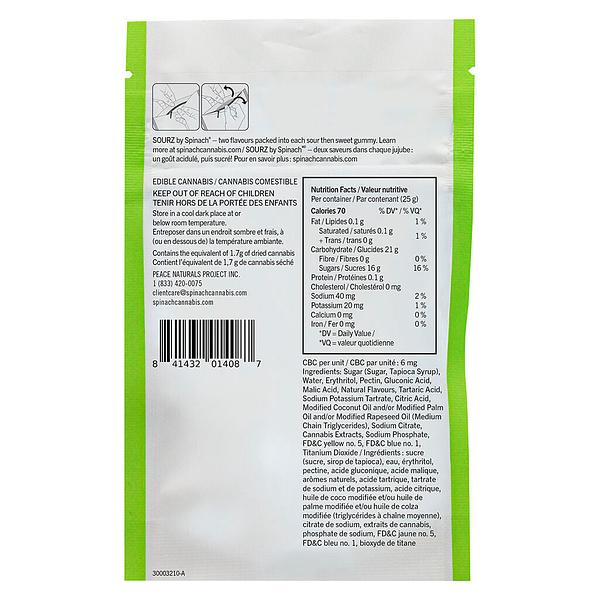 Spinach FEELZ - Thc+Cbc Mango Lime Soft Chews