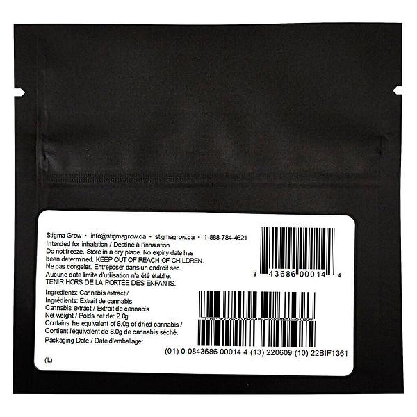 Dab Bods - Blueberry Resin Infused Milled Flower