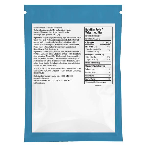 Wana - Sour Cbn Midnight Berry Soft Chews