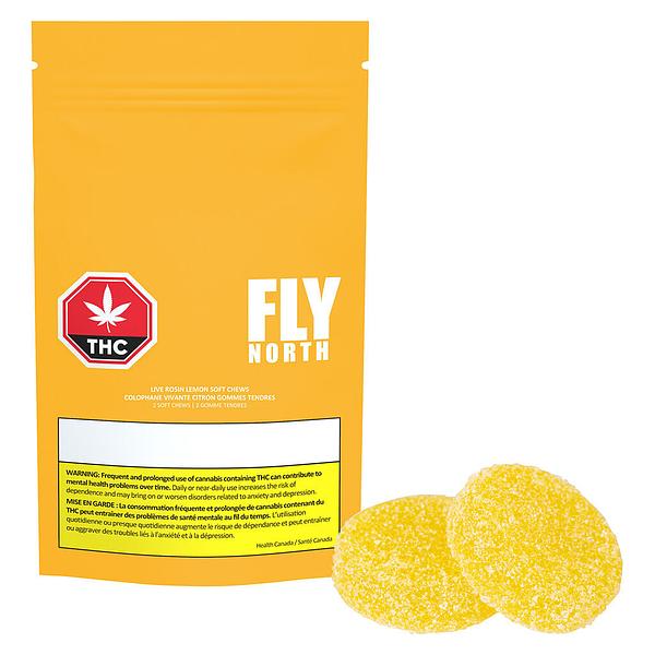 Fly North - Live Rosin Lemon Soft Chews
