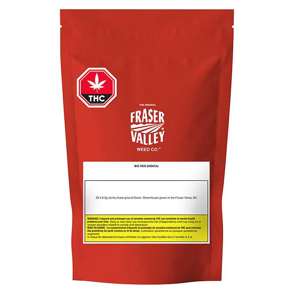 The Original Fraser Valley Weed Co. - Big Red Pre Roll