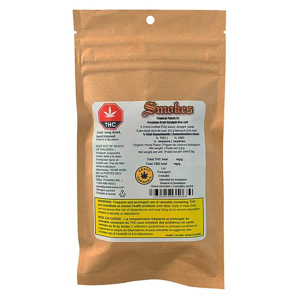 Smokes - Tropical Punch 1:1 Pre Roll