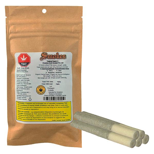 Smokes - Tropical Punch 1:1 Pre Roll