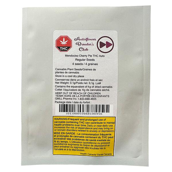 Autoflower Breeder's Club - Mendocino Cherry Pie Thc Auto