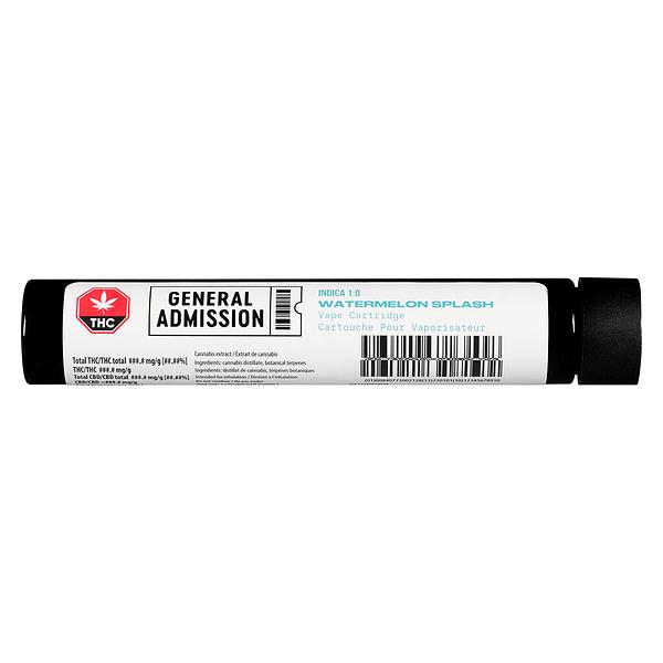 General Admission - Watermelon Splash 510 Thread Cartridge