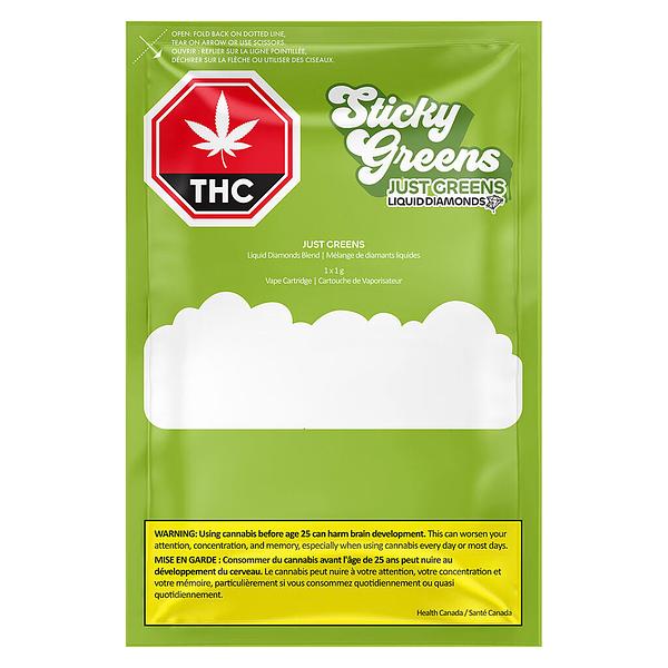 Sticky Greens - Just Greens 510 Thread Cartridge