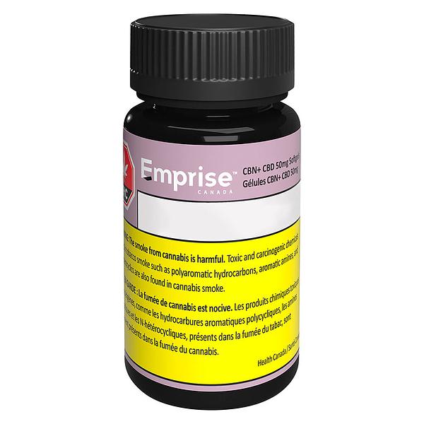 Emprise Canada - Cbn+ Cbd 50mg Softgels