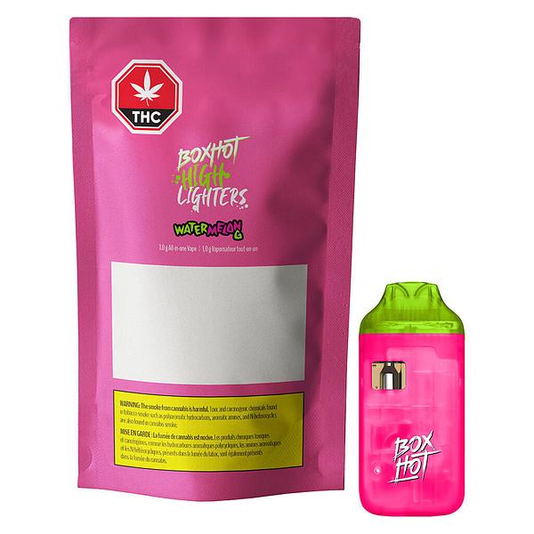 BOXHOT Highlighters - Watermelon G All In One Vape image 4