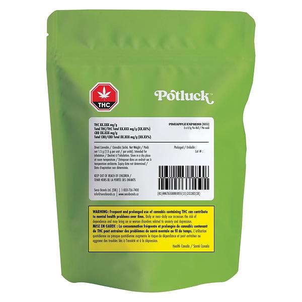 Potluck - Pineapple Express Pre Roll