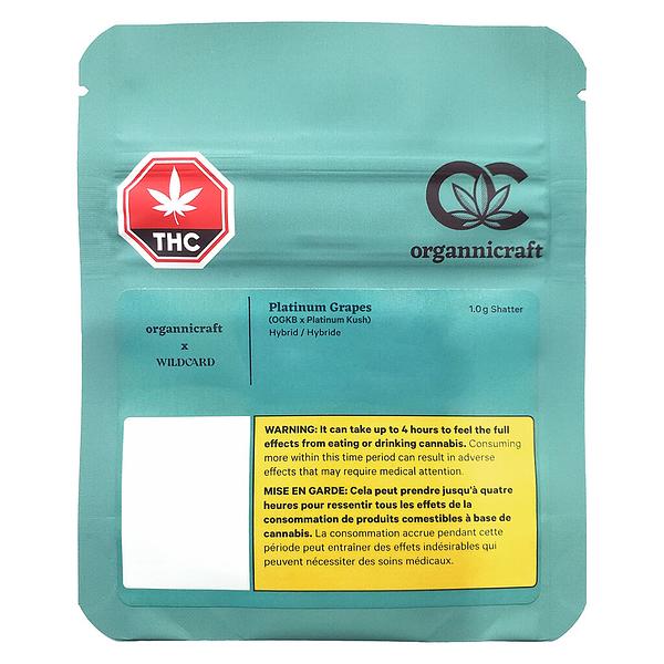 Organnicraft - Platinum Grapes Shatter