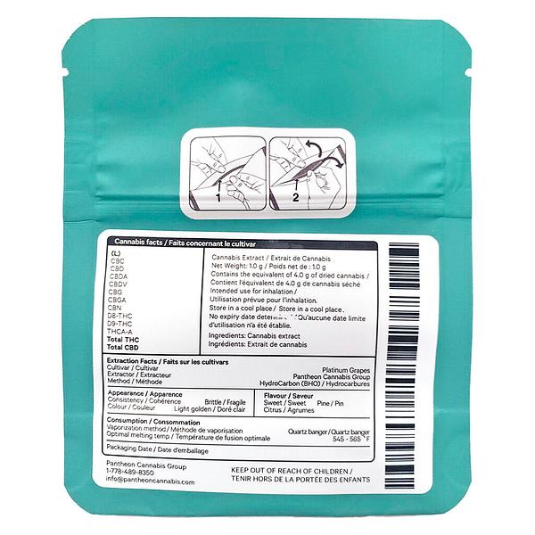 Organnicraft - Platinum Grapes Shatter