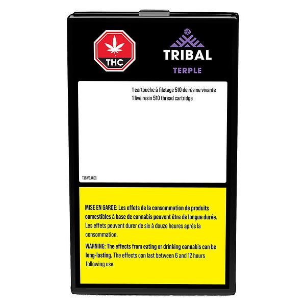 Tribal - Terple Live Resin 510 Thread Cartridge
