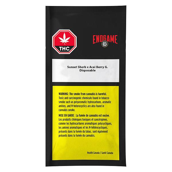 Endgame - Sunset Sherb x Acai Berry G. Disposable Disposable Pen