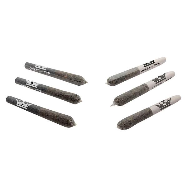 Queen of Bud - Clear Quartz Vs Black Obsidian Diamond Infused Pre Roll