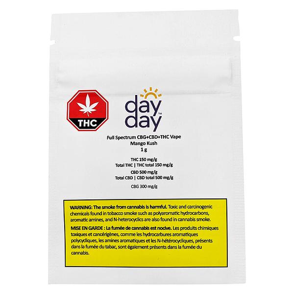 Day Day - Full Spectrum Cbg+Cbd+Thc 510 thread cartridge