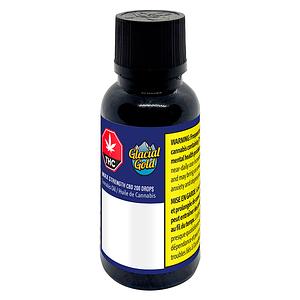Glacial Gold - Max Strength CBD 200 Drops (T-Free)