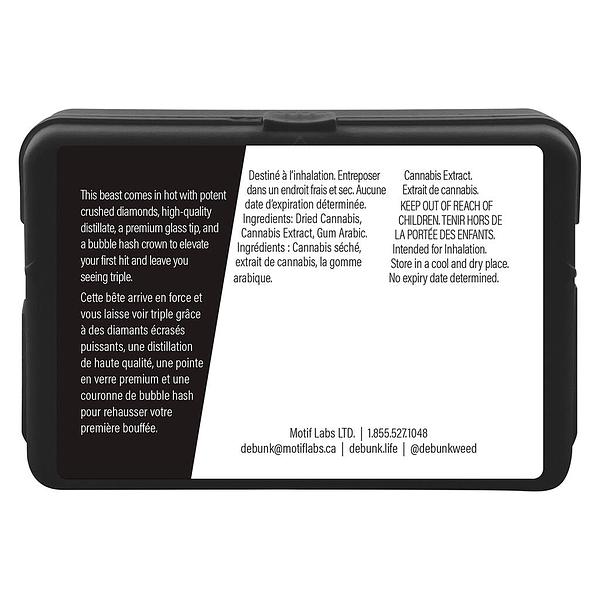 DEBUNK - Fifty Triple Infused Premium Blunt Pre Roll