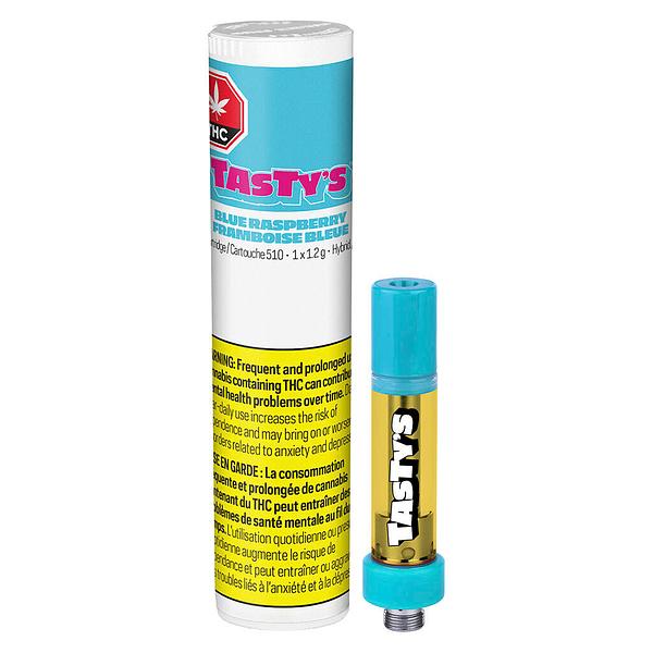 Tasty's - Blue Raspberry 510 Thread Cartridge