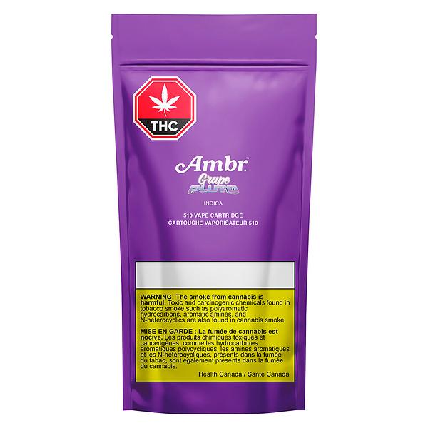AMBR - Indica Grape Pluto 510 Thread Cartridge