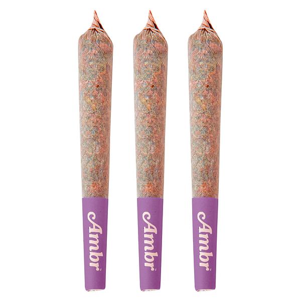 AMBR - Grape Pluto Distillate Infused Pre-Roll Pack