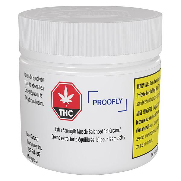 Proofly - Extra Strength Muscle Balanced 1:1 Cream