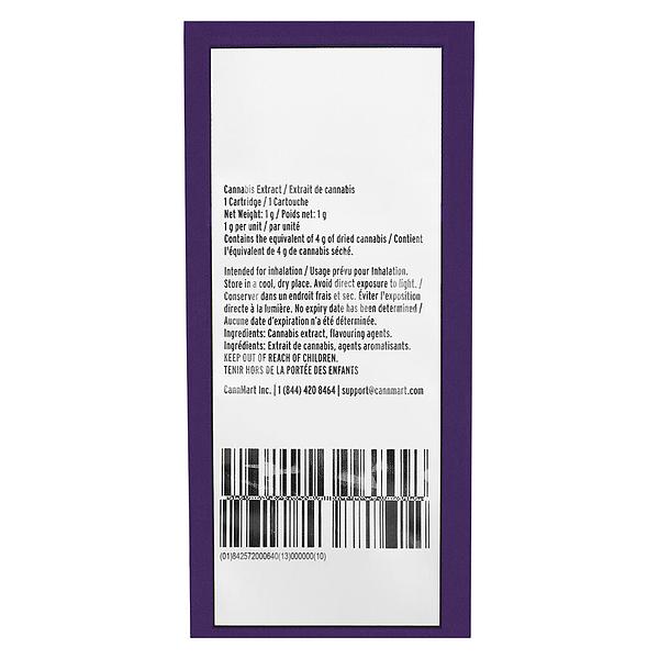 Roilty - Roil Purple Berry Live Resin 510 Thread Cartridge