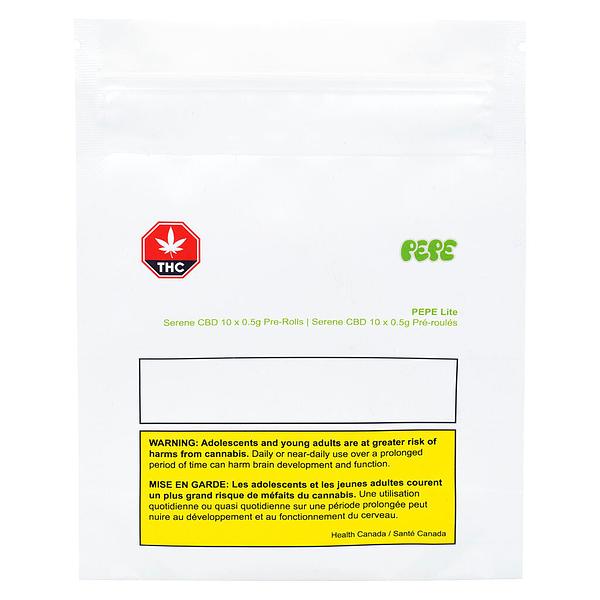 Pepe Lite - Serene CBD Pre Roll