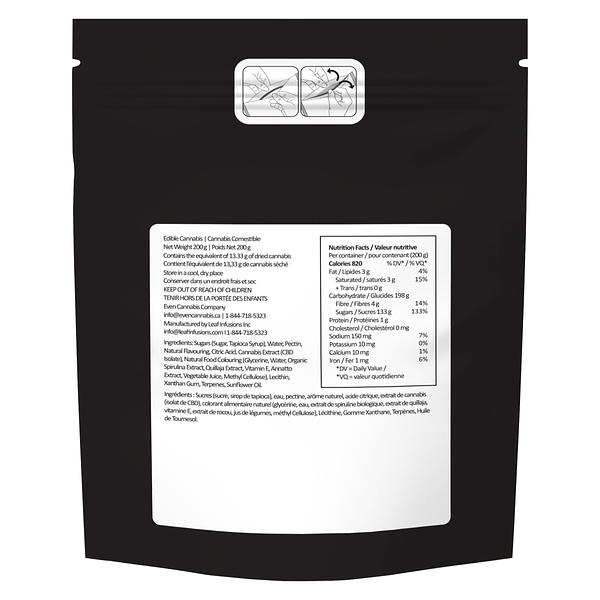 EVEN - Blue Raspberry Lemonade Fast Acting CBD Gummies