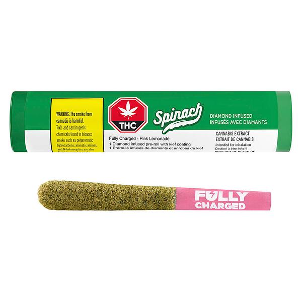 Spinach - Fully Charged Pink Lemonade Infused Pre Roll