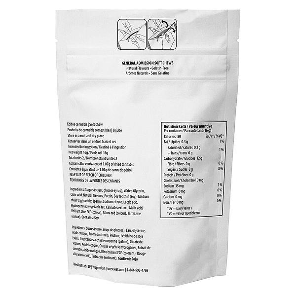 General Admission - Passion Fruit Mango Soft Chews