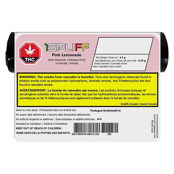 1Spliff - Pink Lemonade Pre Roll